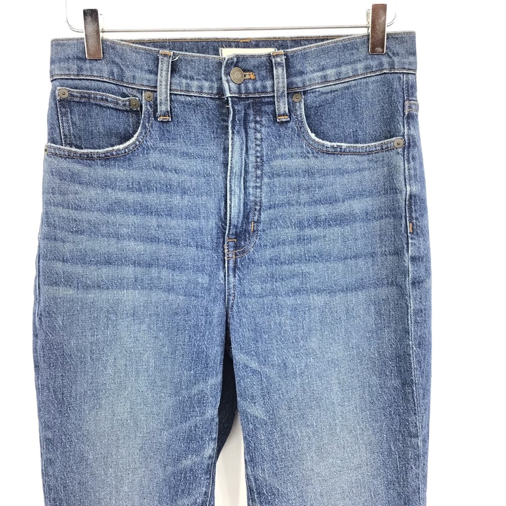 Madewell Classic Straight Jean Coldbrook Wash - Picture 3 of 16